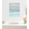 image:imageKate and Laurel Sea and Seagulls Framed Canvas Wall Art by Nikita Jariwala 18 x 24 Sylvie White Coastal Beach Animals Landscapes Art for Wall Decor Living Room Bedroom