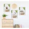 image:imageKate and Laurel Sylvie Beaded Baby Elephant Bali Bath Vintage Framed Canvas Wall Art by Amy Peterson 18x24 White Modern Fun Elephant Bathtub Wall Art for Home Dcor
