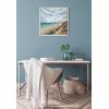 image:imageKate and Laurel Sylvie Connecticut Framed Canvas Wall Art by Emily Kenney 22x22 White Coastal Beach Art