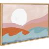 image:imageKate and Laurel Sylvie Endless Summer Horizontal Framed Canvas Wall Art by Kate Aurelia Holloway 23x33 Natural Calming Wall Decor for Wall