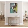 image:imageKate and Laurel Sylvie Going back to Maui Framed Canvas Wall Art by Rachel Bolgov 28x38 White Scenic Hawaii Ocean Wall Art Decor