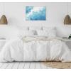 image:imageKate and Laurel Sylvie Into the Blue Framed Canvas Wall Art by Julie Maida 23x33 White Coastal Ocean Blue Wall Art Dcor Set