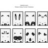 image:imageKate and Laurel Sylvie Modern Baby Owl Framed Canvas Wall Art by Rachel Lee of My Dream Wall 18x24 Black Adorable Animal Art for Wall