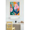 image:imageKate and Laurel Sylvie Oaxaca Garden Framed Canvas Wall Art by Kate Aurelia Holloway 18x24 Natural Chic Floral Abstract ArtNatural