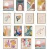 image:imageKate and Laurel Sylvie Oaxaca Garden Framed Canvas Wall Art by Kate Aurelia Holloway 18x24 Natural Chic Floral Abstract ArtNatural