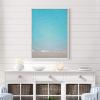 image:imageKate and Laurel Sylvie Postiano 7 Framed Canvas Wall Art by Rachel Dowd 23x33 White Aerial Beach Photography for Wall