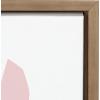image:imageKate and Laurel Sylvie Scandi Paper Flowers Framed Canvas Wall Art by Myriam Van Neste 18x24 Gold Decorative Floral Art for Wall