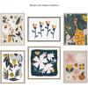 image:imageKate and Laurel Sylvie Scandi Paper Flowers Framed Canvas Wall Art by Myriam Van Neste 18x24 Gold Decorative Floral Art for Wall