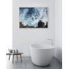 image:imageKate and Laurel Sylvie Sea Foam Framed Canvas Wall Art by Rachel Bolgov 28x38 White Scenic Coastal Ocean View Art for Wall