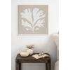 image:imageKate and Laurel Sylvie Sophisticated Neutral Coral Beige Framed Canvas Wall Art by The Creative Bunch Studio 22x22 White Natural Muted Coastal Art for Wall Decor