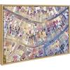 image:imageKate and Laurel Sylvie Spain 4 Framed Canvas Wall Art by Rachel Dowd 23x33 Natural Travel Art for Wall