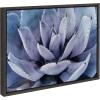 image:imageKate and Laurel Sylvie Violet Cactus Succulent Lavender Purple Framed Canvas Art by Amy Peterson 18x24 Gray