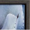 image:imageKate and Laurel Sylvie Violet Cactus Succulent Lavender Purple Framed Canvas Art by Amy Peterson 18x24 Gray