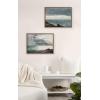 image:imageKate and Laurel Sylvie Winslow Homer Prouts Neck Evening and Breaking Storm Coast of Maine Framed Canvas Wall Art Set by The Art Institute of Chicago 2 Piece 18x24 Gold Decorative Museum Art Series