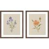 image:imageAQ Simple Blooms 2 Piece Framed Wall Art Print Set by Annie Quigley