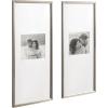 image:imageKate and Laurel Adlynn Modern Rectangle Poster Frame 20 x 26 Gold Glam Large Photo Frame for Use as Movie Poster Display or Gallery Wall Piece in Living Room Wall DecorSilver