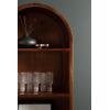 image:imageKate and Laurel Arcott Modern Tall Arched Wall Shelf 14 x 6 x 33 Light Natural Transitional Arch Wall Shelves for OvertheToilet Storage or Entryway Storage ShelfWalnut Brown