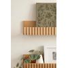 image:imageKate and Laurel Furrow Modern Wood Photo Display Ledges Set of 2 18 Inches Natural Scalloped Floating Picture Ledge Shelf Set with Lip for Use as Dorm Room Shelving or Nursery Bookshelves