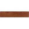 image:imageKate and Laurel Furrow Modern Wood Photo Display Ledges Set of 2 18 Inches Walnut Brown Scalloped Floating Picture Ledge Shelf Set with Lip for Use as Dorm Room Shelving or Nursery Bookshelves