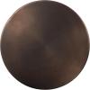 image:imageKate and Laurel Picard Modern Metal Round Side Table 14 x 14 x 24 Bronze Sculptural Circle End Table for Use as Unique Bedroom Nightstand or Pedestal Martini Table