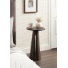 image:imageKate and Laurel Picard Modern Metal Round Side Table 14 x 14 x 24 Bronze Sculptural Circle End Table for Use as Unique Bedroom Nightstand or Pedestal Martini Table
