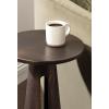 image:imageKate and Laurel Picard Modern Metal Round Side Table 14 x 14 x 24 Bronze Sculptural Circle End Table for Use as Unique Bedroom Nightstand or Pedestal Martini Table