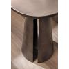 image:imageKate and Laurel Picard Modern Metal Round Side Table 14 x 14 x 24 Bronze Sculptural Circle End Table for Use as Unique Bedroom Nightstand or Pedestal Martini Table