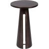 image:imageKate and Laurel Picard Modern Metal Round Side Table 14 x 14 x 24 Bronze Sculptural Circle End Table for Use as Unique Bedroom Nightstand or Pedestal Martini Table