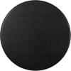 image:imageKate and Laurel Solbrett Modern Sophisticated Round Side Table 12 x 12 x 22 Black Sculptural Living Room End Table with Unique Pedestal Table Design for Use as Bedroom Nightstand