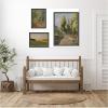 image:imageForest Interior Evening 1910 and Parklandschaft 3 Piece Framed Wall Art Print Set by Nostalgia Prints