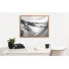 image:imageKate and Laurel Blake Black and White Inca Trail Framed Printed Glass Wall Art by Pete Olsen 18x24 Natural Smoky Mountains Landscape Wall Dcor