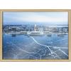 image:imageKate and Laurel Blake Icy Veins of WinterMadison Wisconsin Framed Printed Glass Wall Art by Pete Olsen 18x24 Natural Decorative Nature Art Wall Dcor