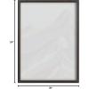 image:imageKate and Laurel Blake MidCentury Modern Mountains 1b Framed Printed Glass Wall Art by Rachel Lee of My Dream Wall 18 x 24 Gray Decorative Landscape Art for Wall