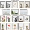 image:imageKate and Laurel Blake Zebra Cottage Bathroom Framed Printed Glass Wall Art by Amy Peterson Art Studio 18x24 Natural Decorative Zoo Animal Art for Wall
