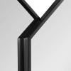 image:imageKate and Laurel Diaz Stacked Wall Mirror 28 x 27 Black Decorative Dimensional Midcentury Modern Wall Decor With Geometric Shape and Symmetrical DesignBlack