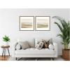 image:imageKate and Laurel Fading Fields III amp IV 2 Piece Framed Wall Art Print Set by Amy Lighthall Florence Light Brown Modern Contemporary Landscape Art for Wall Decor