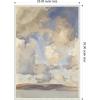 image:imageKate and Laurel Framed Canvas Wall Art Print Clouds 1897 John Singer Sargent by Nostalgia Prints 23 x 33 Sylvie Beaded White Frame Modern Contemporary Landscape Art for Wall Decor
