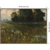 image:imageKate and Laurel Framed Canvas Wall Art Print Cowslips in a Meadow Marshes 1899 Eugeniusz Ludwik Dabrowa Dabrowski by Nostalgia Prints 42 x 32 Sylvie Walnut Frame Traditional Landscape Art for Wall