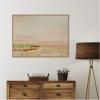 image:imageKate and Laurel Framed Canvas Wall Art Print Desert from Kislovodsk to Samarkand Jan Ciaglinski by Nostalgia Prints 42 x 32 Sylvie Beaded Rustic Natural Frame Modern Contemporary Landscape Art for