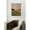 image:imageKate and Laurel Framed Canvas Wall Art Print Evening 1910 Jan Ciaglinski Vertical by Nostalgia Prints 18 x 24 Sylvie Walnut Frame Traditional Landscape Art for Wall Decor