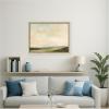 image:imageKate and Laurel Framed Canvas Wall Art Print Evening Meadow II by Amy Lighthall 26 x 20 Castellan Distressed White Frame Modern Contemporary Landscape Art for Wall Decor