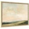 image:imageKate and Laurel Framed Canvas Wall Art Print Evening Meadow II by Amy Lighthall 26 x 20 Castellan Distressed White Frame Modern Contemporary Landscape Art for Wall Decor