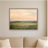 image:imageKate and Laurel Framed Canvas Wall Art Print Evening Meadow by Amy Lighthall 24 x 18 Sylvie Dark Gold Frame Modern Contemporary Landscape Art for Wall Decor