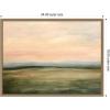image:imageKate and Laurel Framed Canvas Wall Art Print Evening Meadow by Amy Lighthall 24 x 18 Sylvie Dark Gold Frame Modern Contemporary Landscape Art for Wall Decor