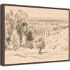 image:imageKate and Laurel Framed Canvas Wall Art Print Extensie Landscape Nowe Miasto Zygmunt by Nostalgia Prints 41 x 31 Hardwood Wedge Mocha Frame Traditional Landscape Art for Wall Decor