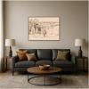 image:imageKate and Laurel Framed Canvas Wall Art Print Extensie Landscape Nowe Miasto Zygmunt by Nostalgia Prints 42 x 32 Sylvie Walnut Frame Traditional Landscape Art for Wall Decor