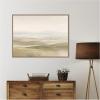 image:imageKate and Laurel Framed Canvas Wall Art Print Fading Fields IV by Amy Lighthall 42 x 32 Sylvie Dark Gold Frame Modern Contemporary Landscape Art for Wall Decor