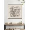 image:imageKate and Laurel Framed Canvas Wall Art Print Felling of Trees by Jakob Becker by Nostalgia Prints 30 x 30 Sylvie Walnut Frame Traditional Landscape Art for Wall Decor