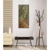 image:imageKate and Laurel Framed Canvas Wall Art Print Forest interior by Leopold Horovitz PANEL by Nostalgia Prints 18 x 40 Sylvie Walnut Frame Traditional Landscape Art for Wall Decor