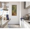 image:imageKate and Laurel Framed Canvas Wall Art Print Forest interior by Leopold Horovitz PANEL by Nostalgia Prints 18 x 40 Sylvie Walnut Frame Traditional Landscape Art for Wall Decor